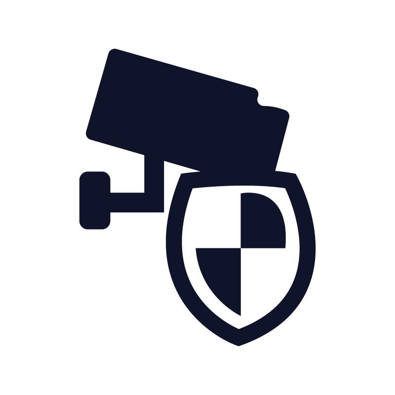 Security Systems Blue Icon